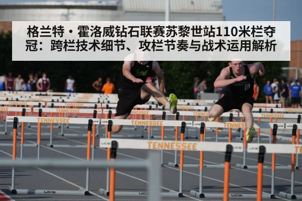 110m hurdles race